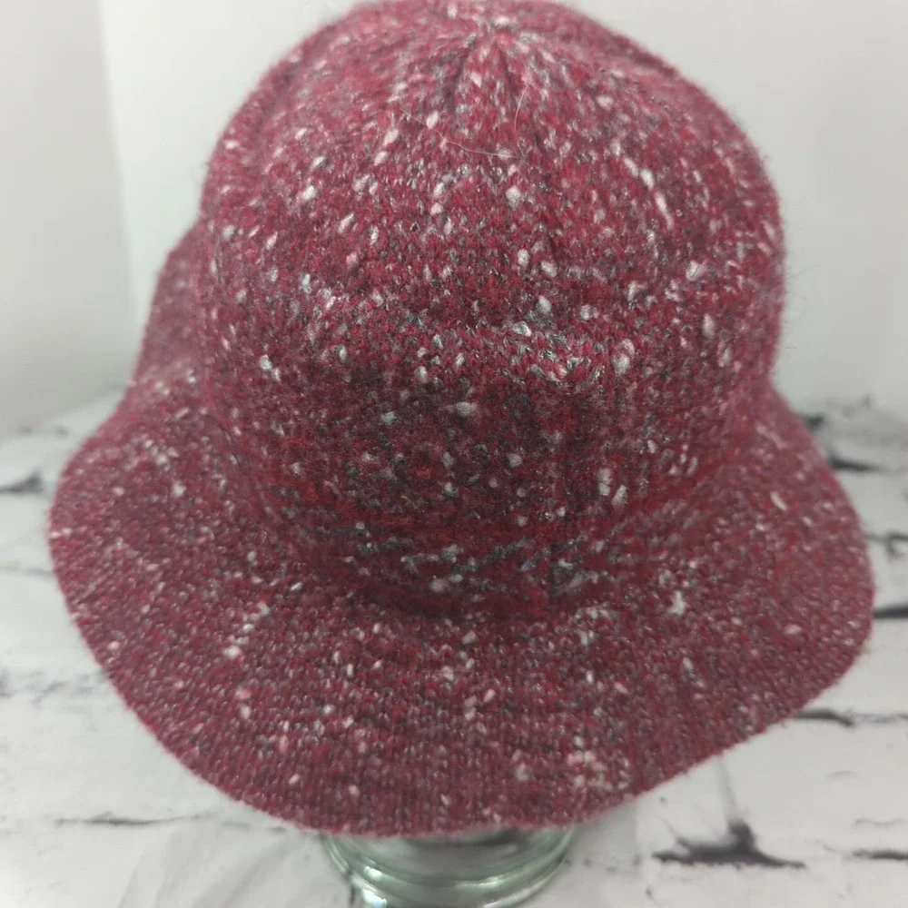 Nordstrom Maroon‎ Womens One Size  Bucket Hat